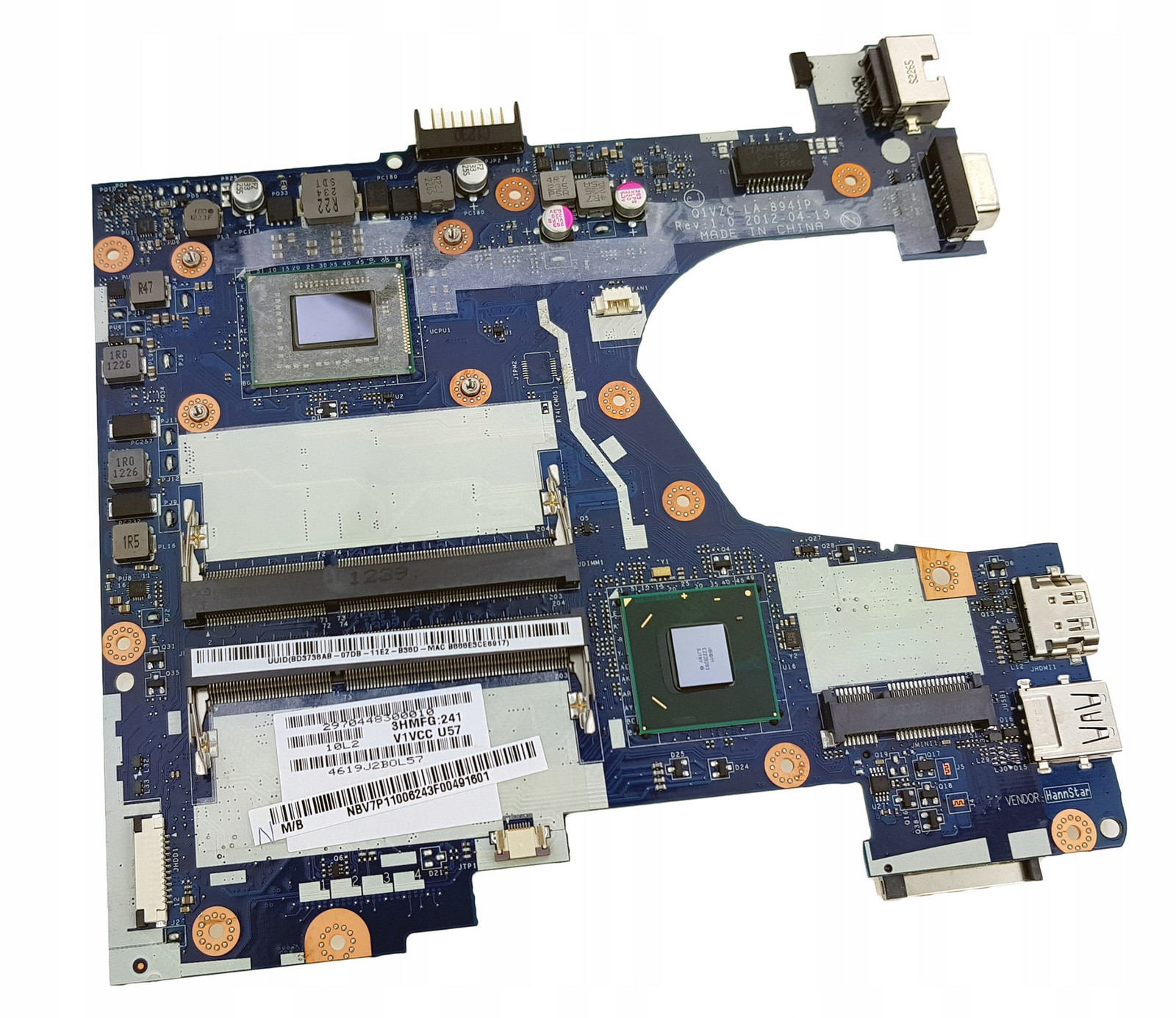 Nová Základní Deska Acer Aspire V5-131 V5-171 B113-E Q1VZC LA-8941P