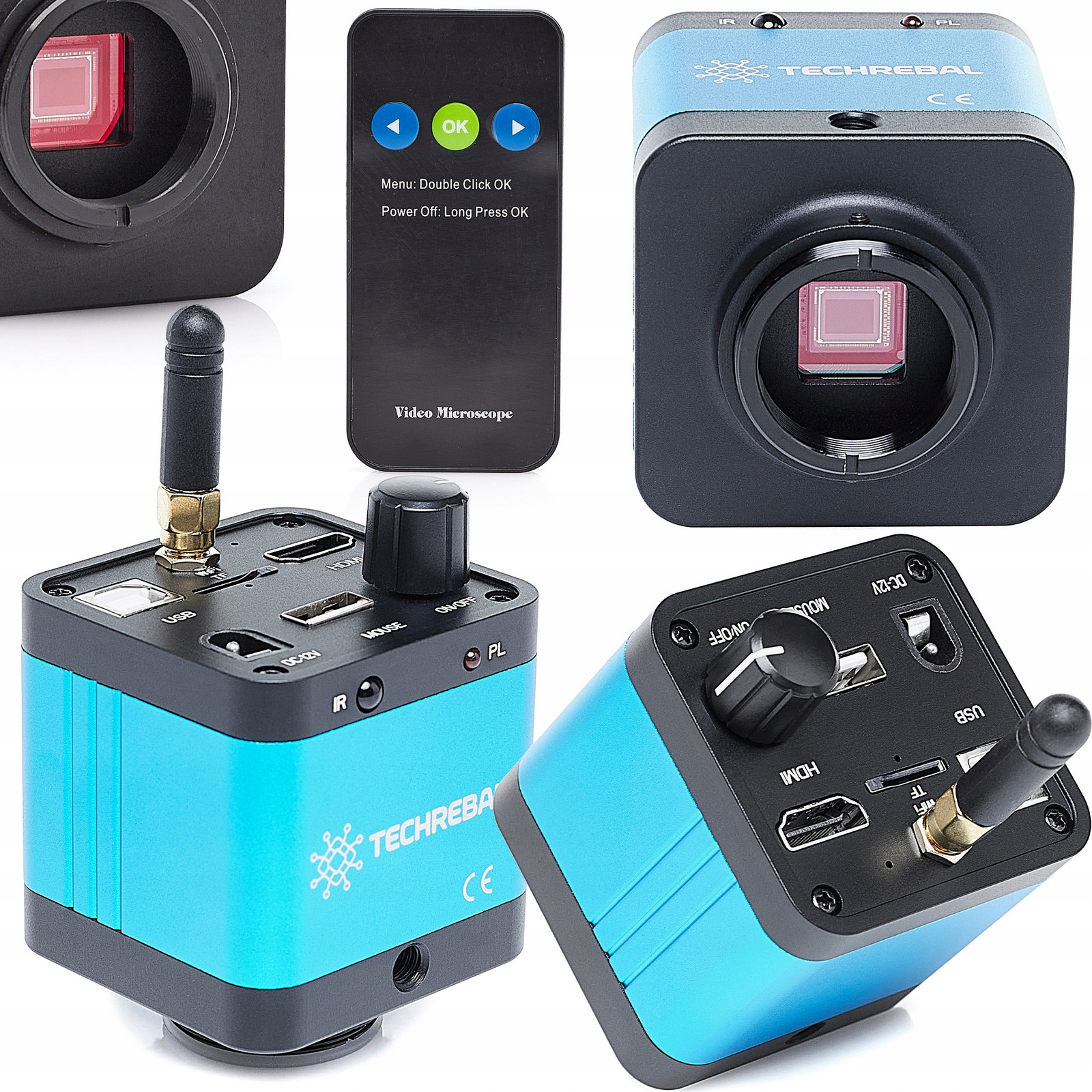 Kamera Pro Digitální Stereoskopický Mikroskop 616W 14MP Wifi Hdmi&usb Hd