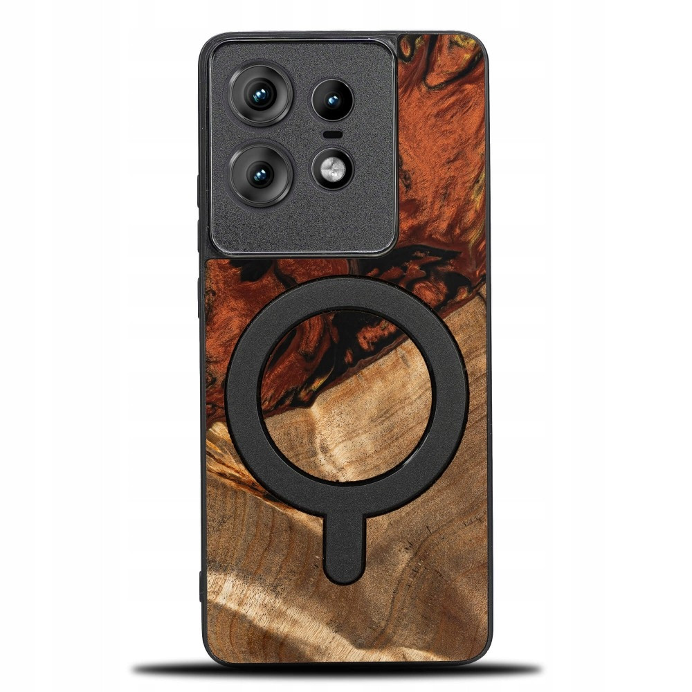 Pouzdro Bewood Unique pro Motorola Edge 50 Pro 4 Živly Oheň s MagSafe
