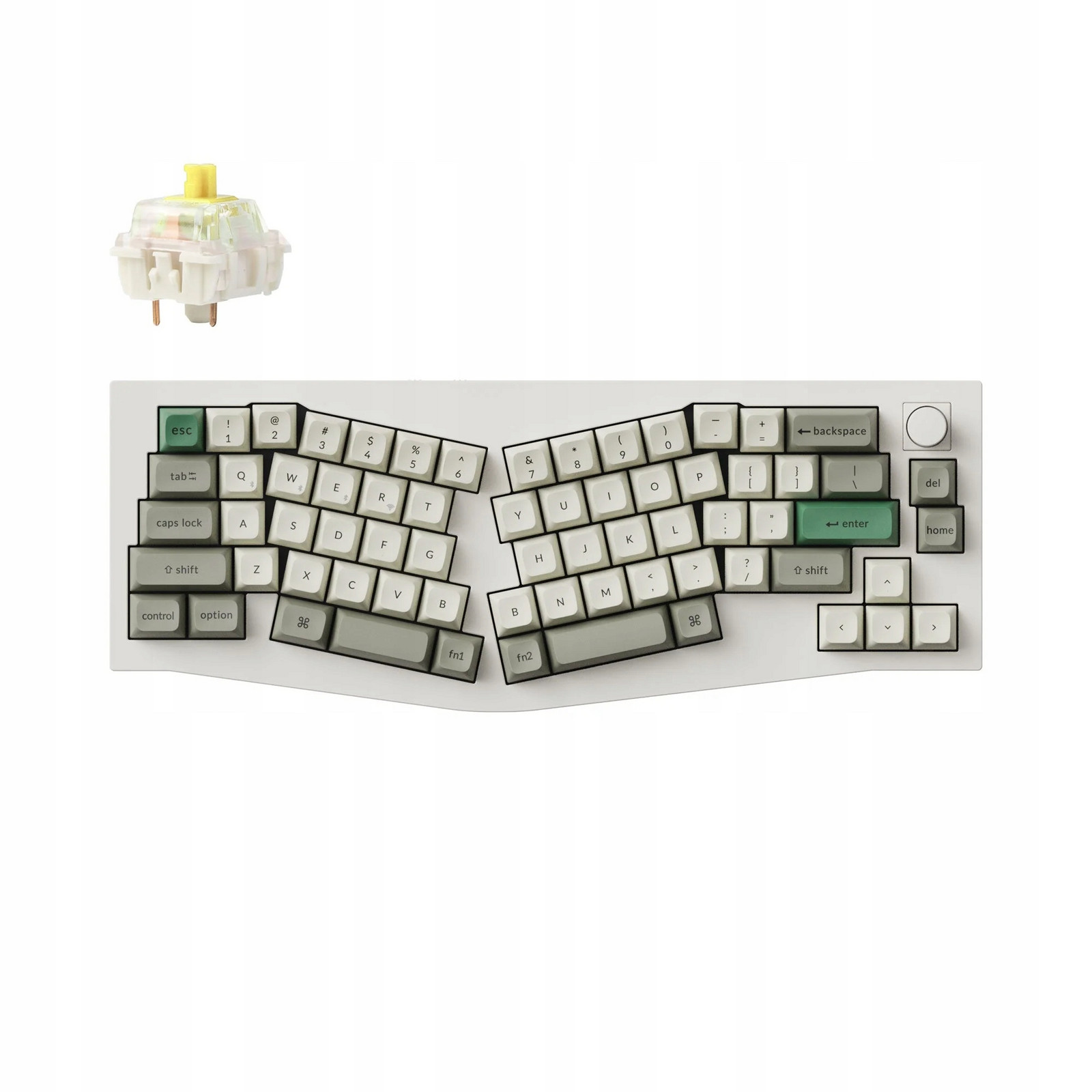 Keychron Q8 Max Bezdrátová mechanická klávesnice (Alice Layout) Q8M-P4