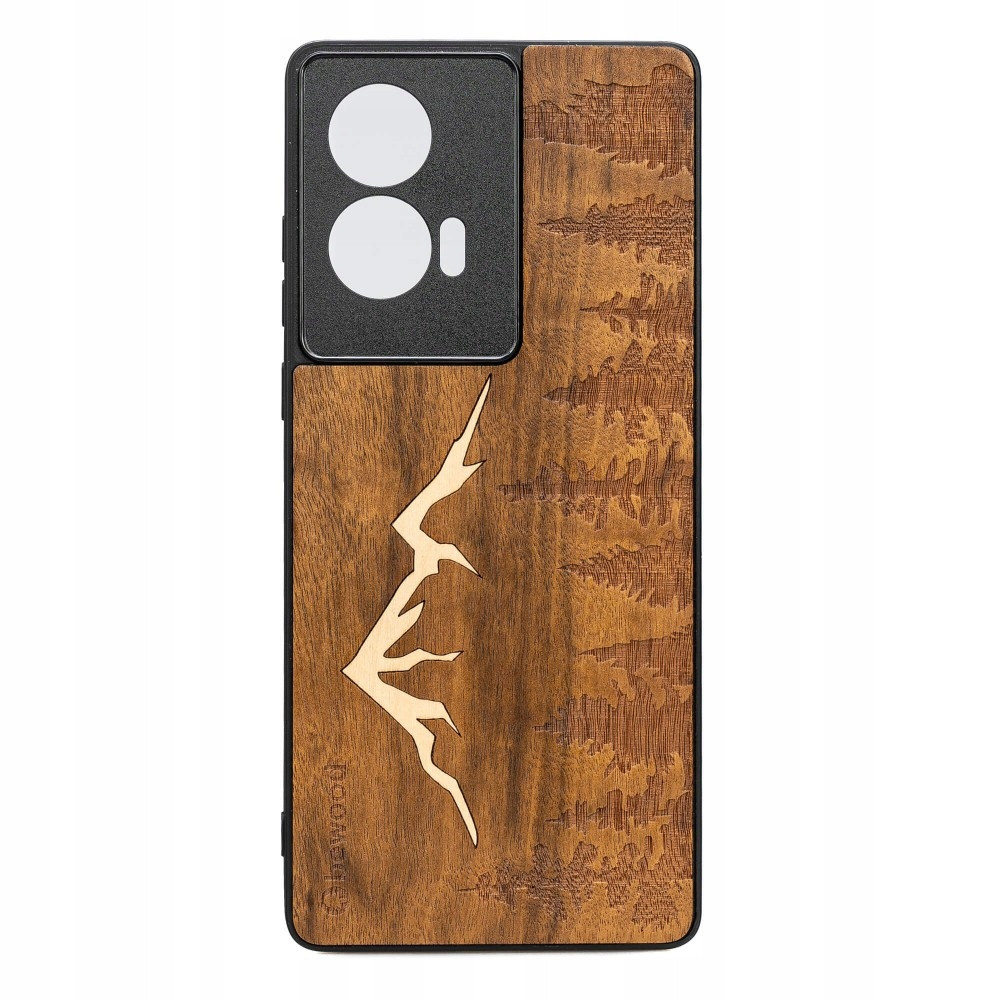 Dřevěné Pouzdro Bewood pro Motorola Edge 50 Fusion Hory Imbuia