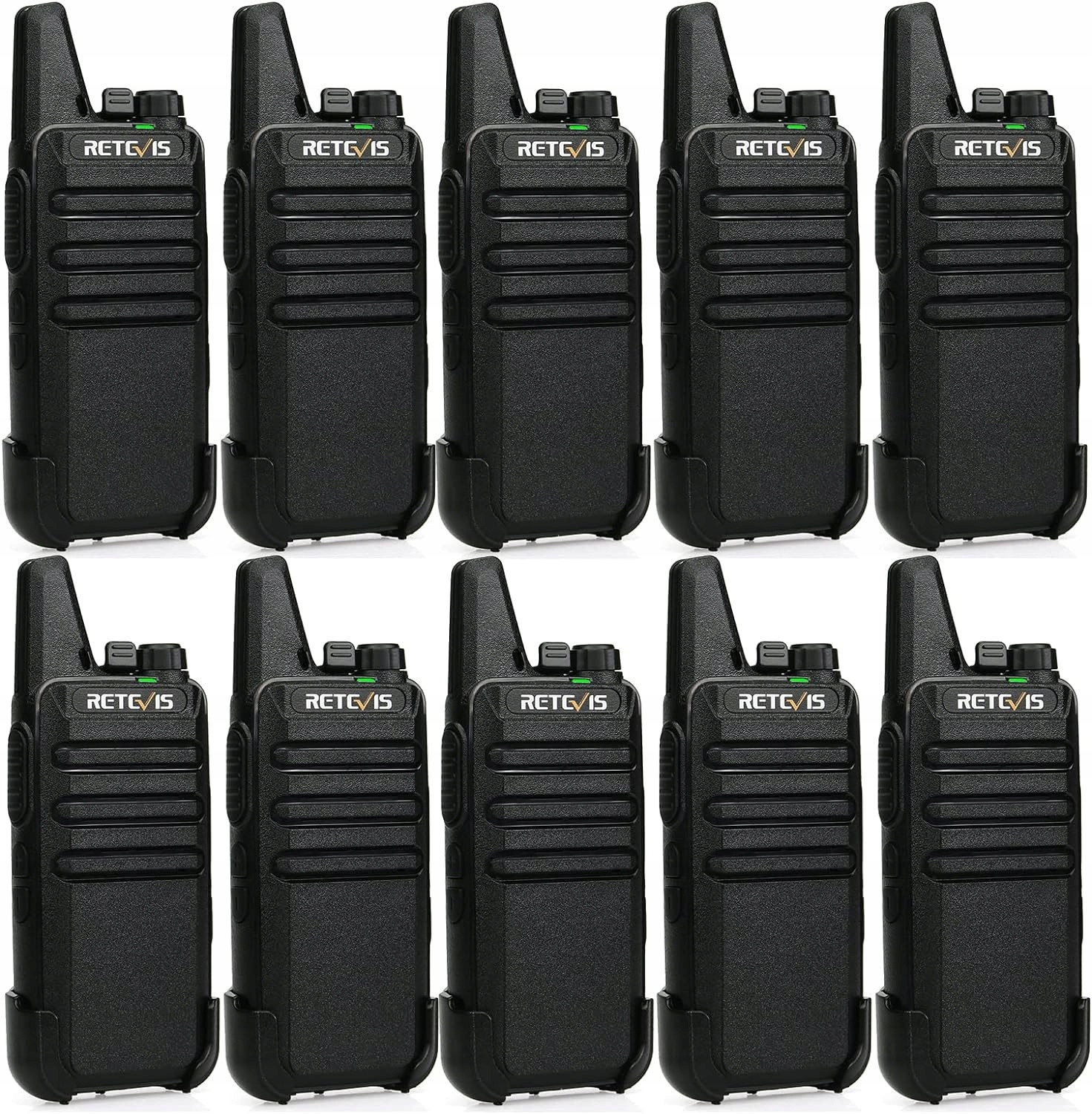 Retevis RT622 Mini Walkie Talkie, Sada Krátkých vlnovek, PMR446, Vox, 3KM