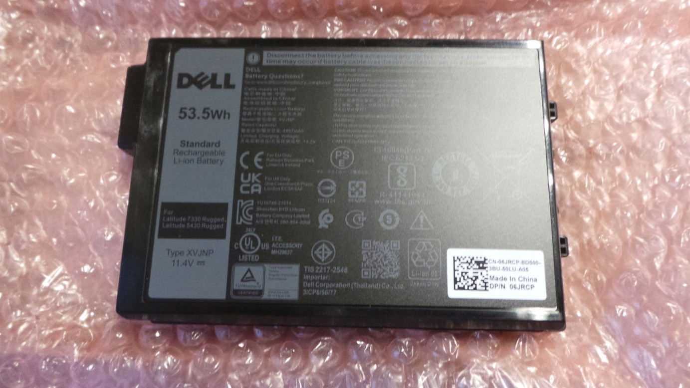 Originál Baterie Dell Latitude Pro Rugged 13 RA13250 14 RB14250 Typ: Xvjnp