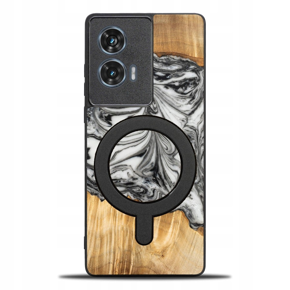 Pouzdro Bewood Unique pro Motorola Edge 50 Fusion 4 Živly Země s MagSaf