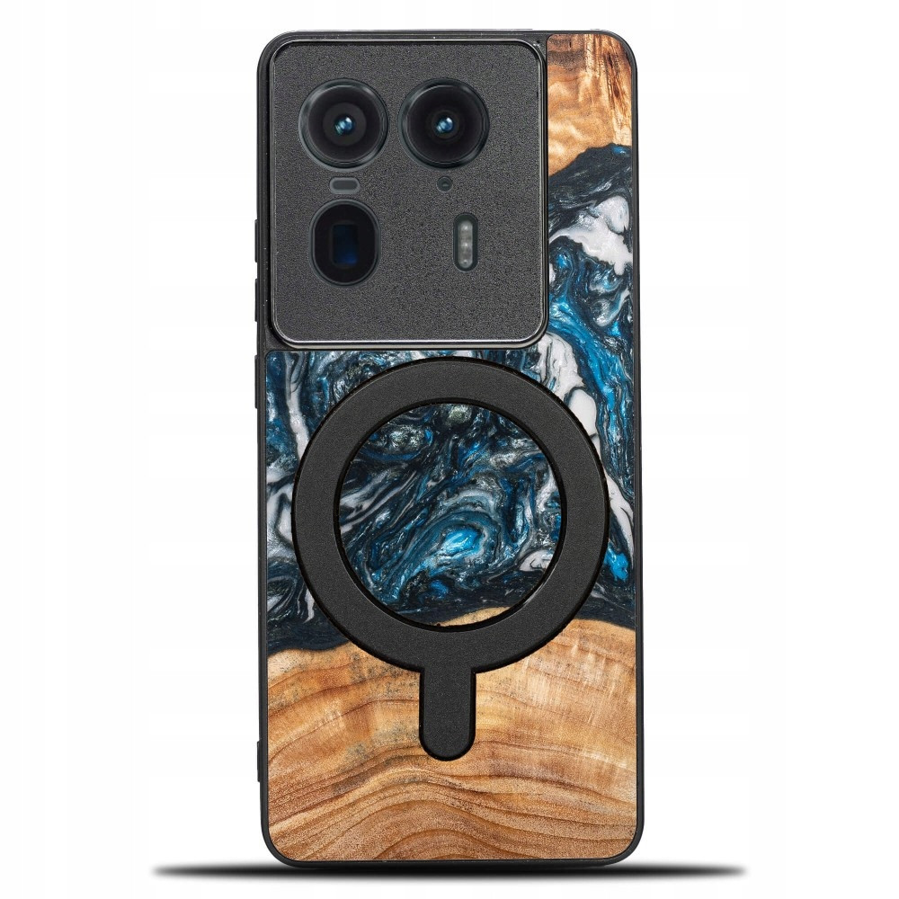 Pouzdro Bewood Unique pro Motorola Edge 50 Ultra Planets Země s MagSafe