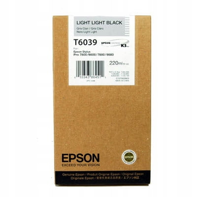 Inkoust Epson T6039 černý (black) C13T603900