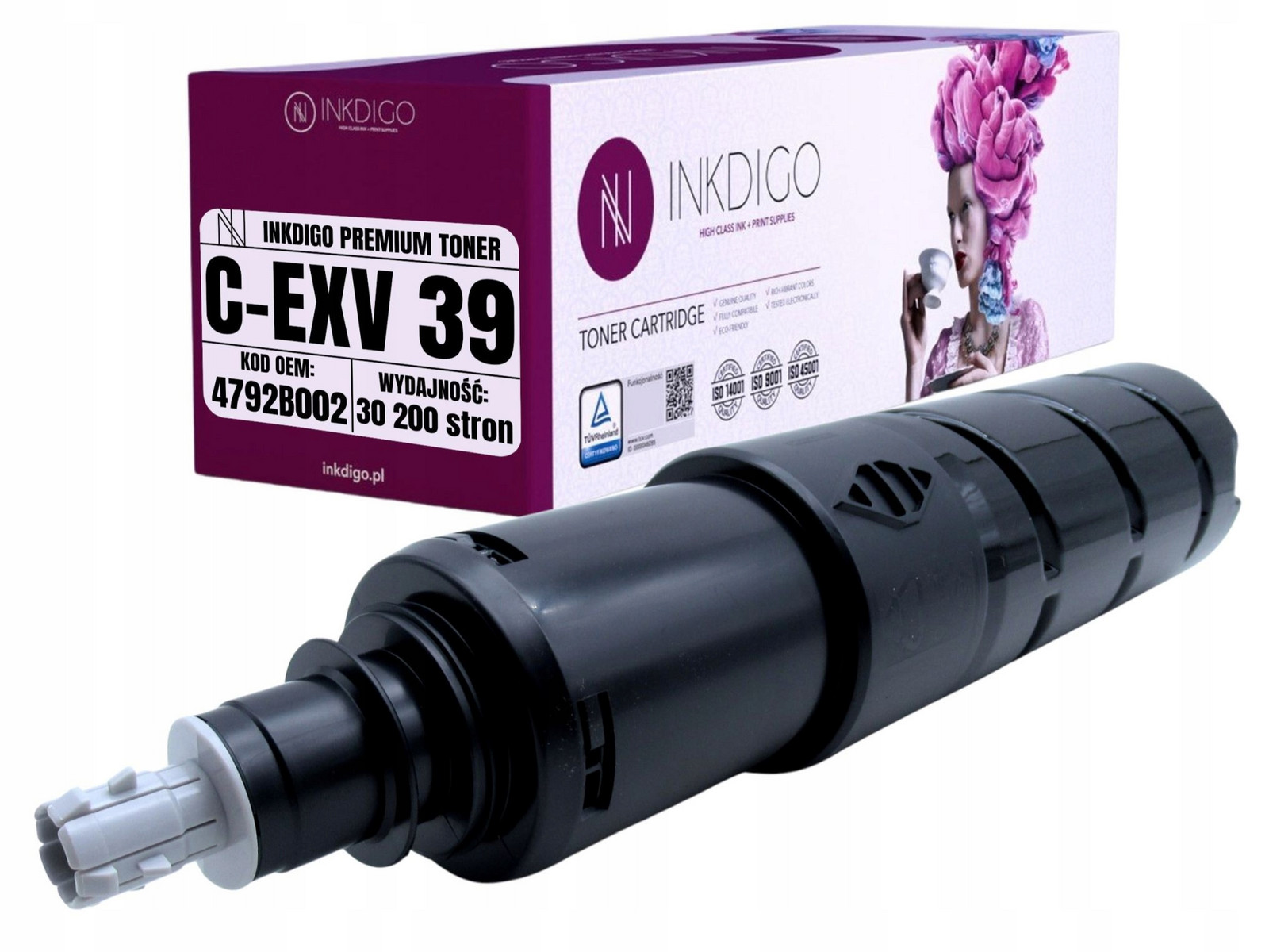 Toner náhradní CEXV39 pro Canon Imagerunner Advance 4025 4035 4225
