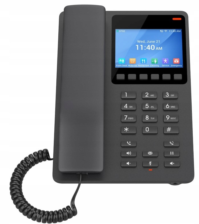 Ip telefon Grandstream Ghp 631 LCD, černý