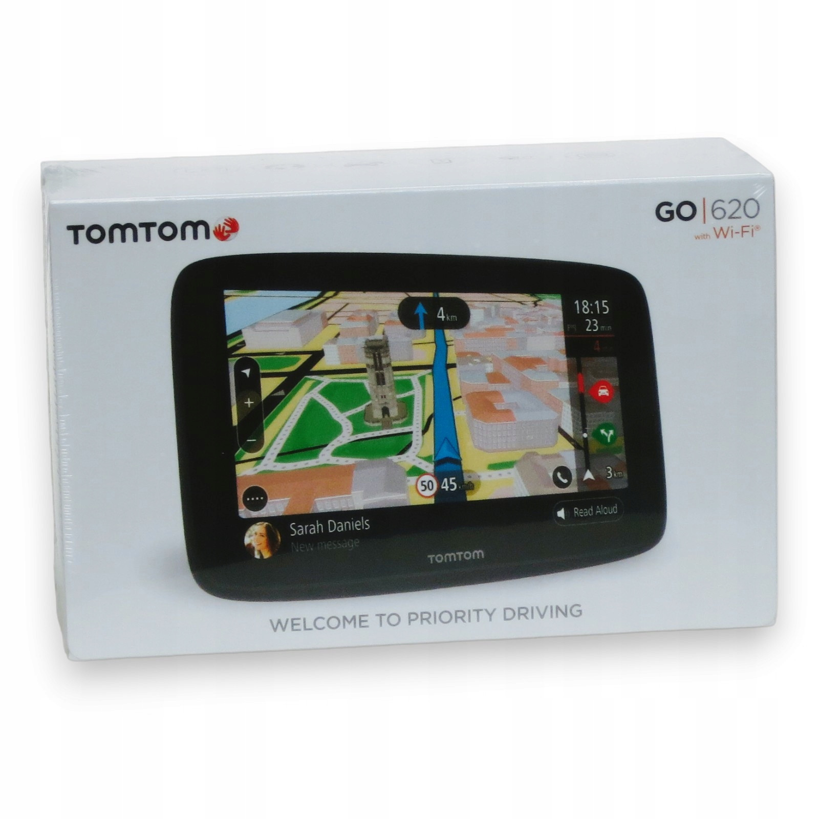 TomTom Go 620 World Wi-Fi/BT/LTM/Traffic