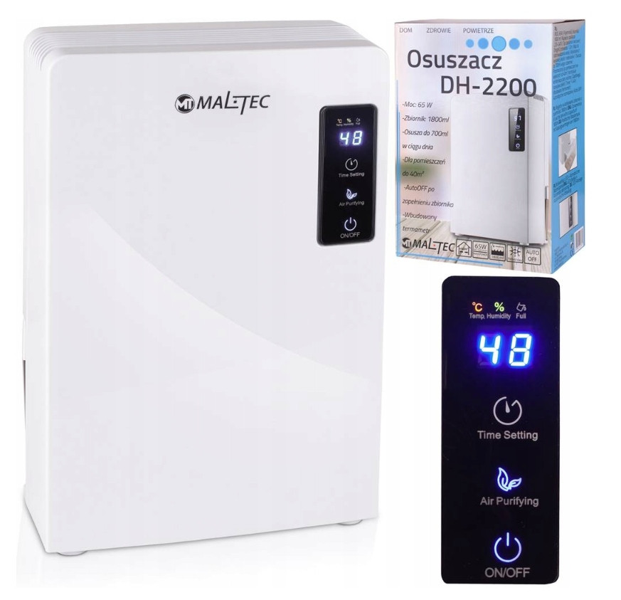 Odvlhčovač vzduchu DH-2200 bílý