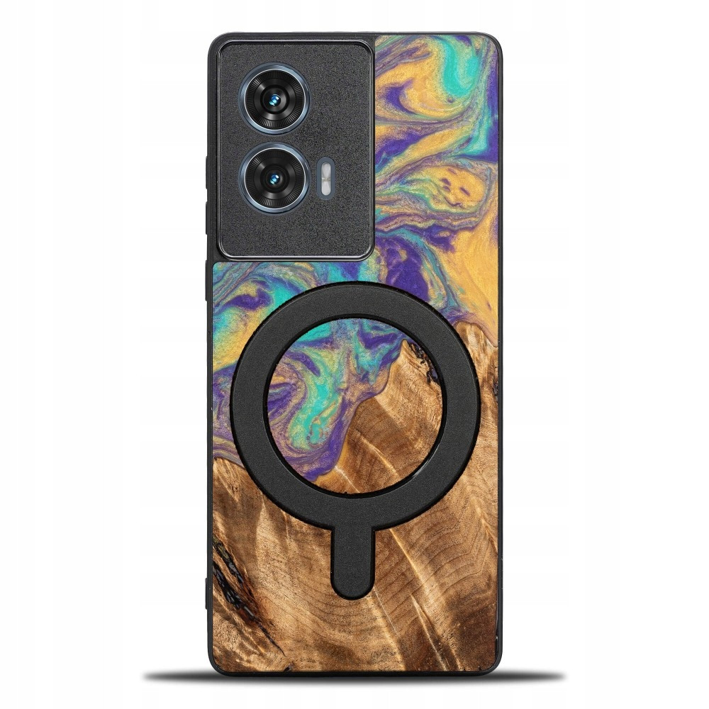 Pouzdro Bewood Unique pro Motorola Edge 50 Fusion Planets Merkur s MagSafe