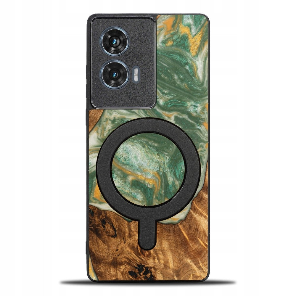 Pouzdro Bewood Unique pro Motorola Edge 50 Fusion 4 Živly Voda s MagSafe