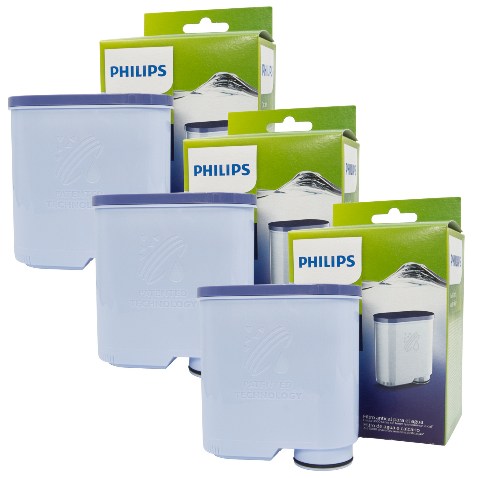 3x Saeco Vodní Filtr Kávovarů Aqua Clean CA6903