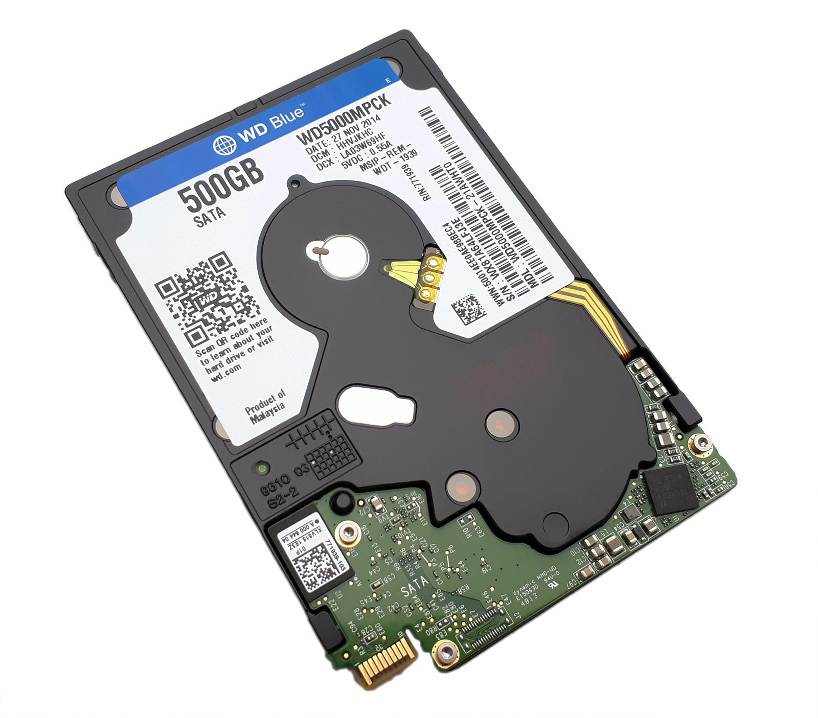 Disk Wd 500GB 5MM Lenovo Yoga2 Yoga13 Hp Split