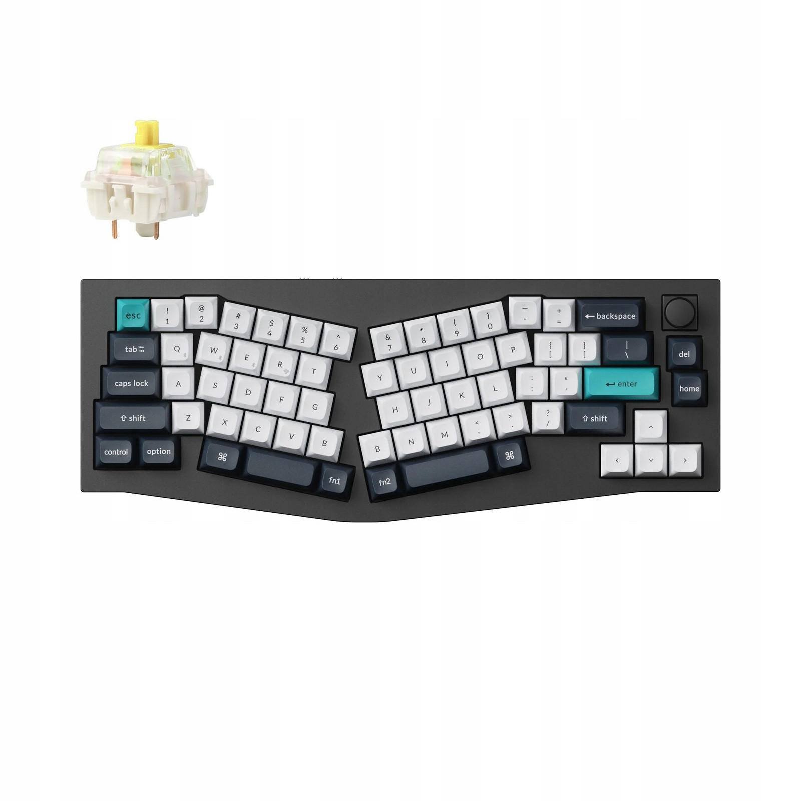 Keychron Q8 Max Bezdrátová mechanická klávesnice (Alice Layout) Q8M-M4