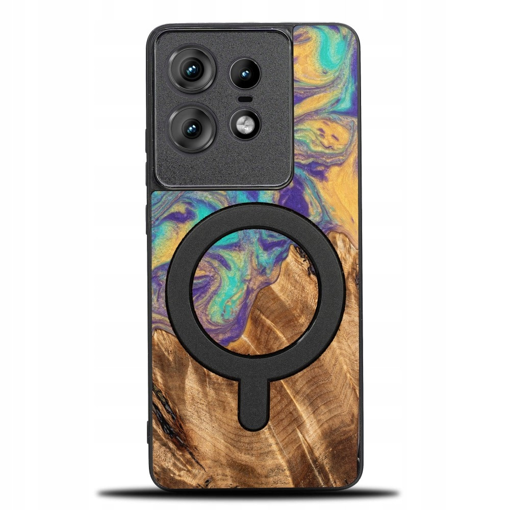 Pouzdro Bewood Unique pro Motorola Edge 50 Pro Planets Merkur s MagSafe
