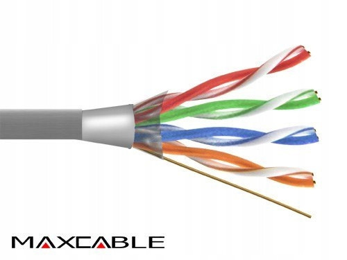 Kabel FTP5E Cu drát 305m Maxcable