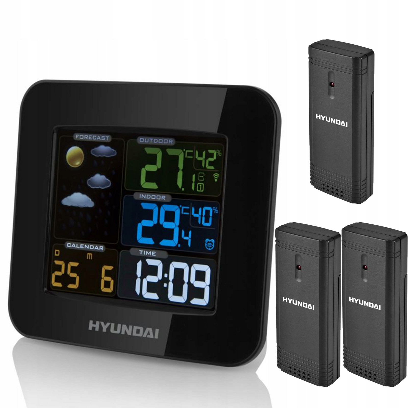 Meteorologická Stanice Hyundai 3 Senzory