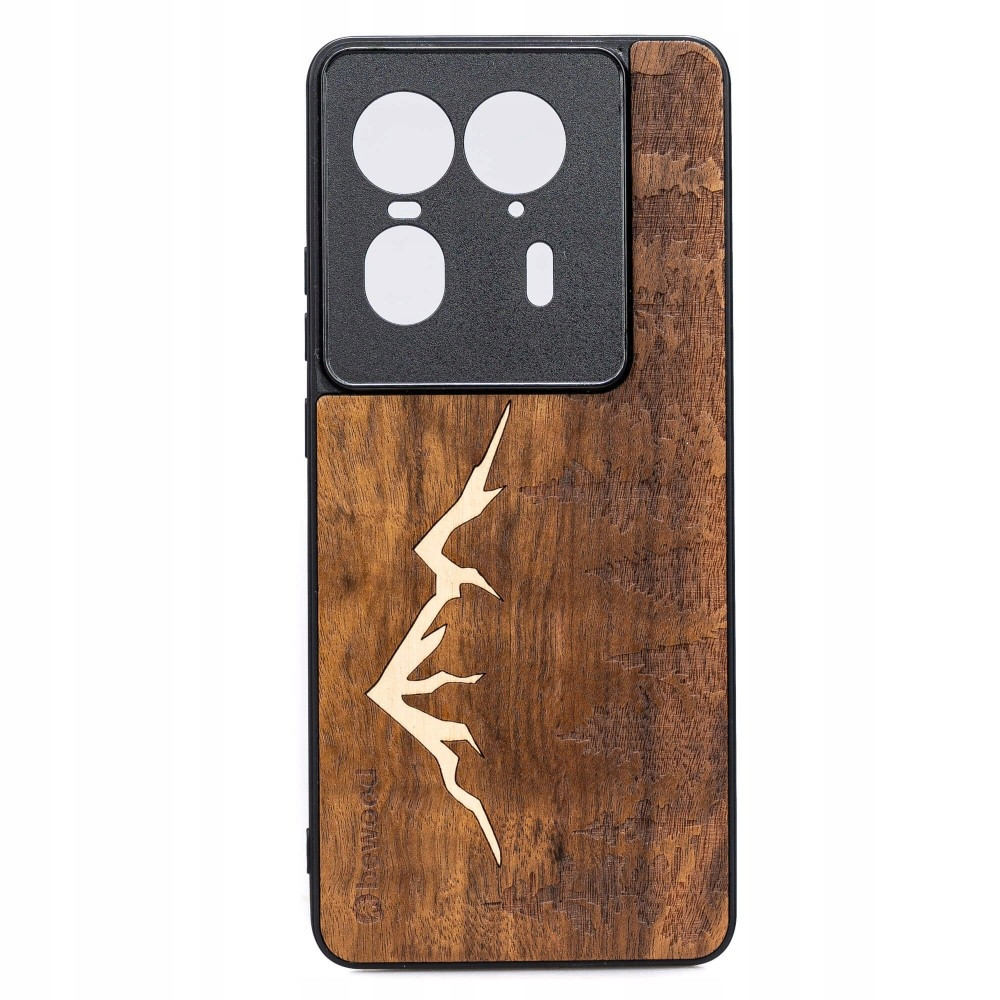 Dřevěné Pouzdro Bewood pro Motorola Edge 50 Ultra Hory Imbuia