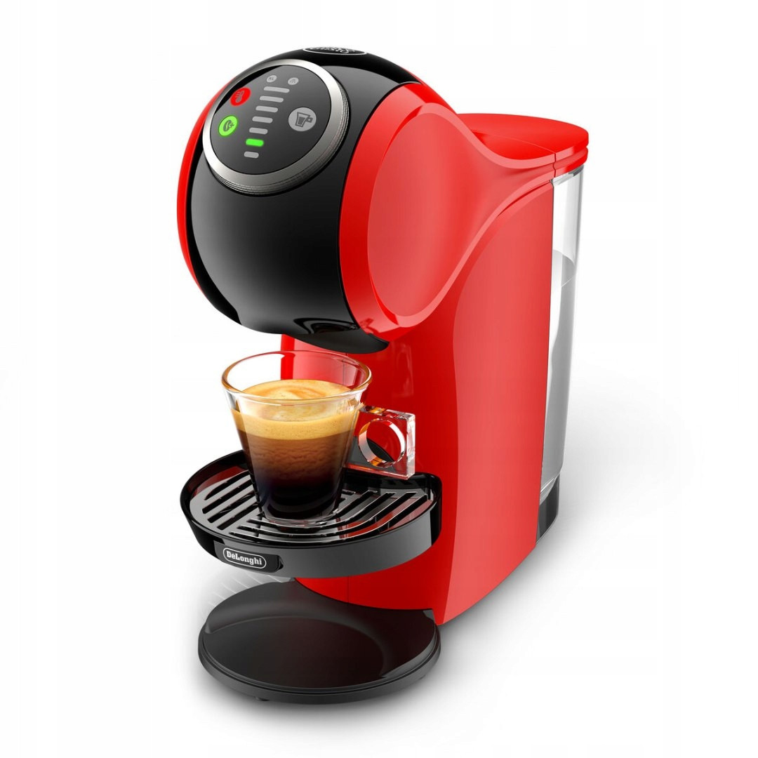 Kávovar na kapsle DeLonghi Genio's Plus Dolce Gusto Černá Červená