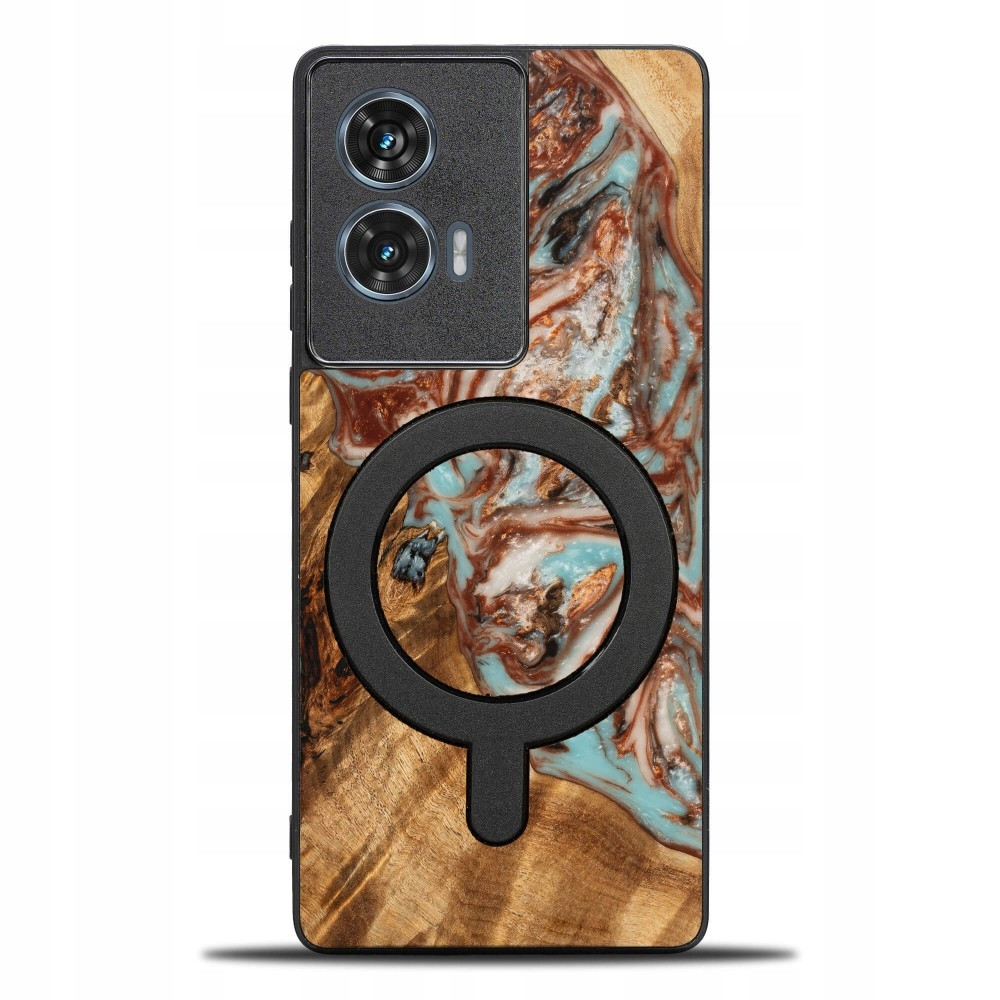 Pouzdro Bewood Unique pro Motorola Edge 50 Fusion Planets Jupiter s MagSafe