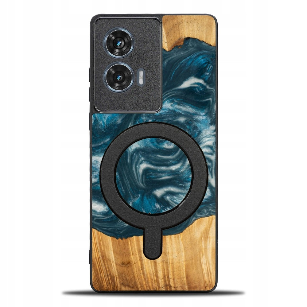 Pouzdro Bewood Unique pro Motorola Edge 50 Fusion 4 Živly Vzduch s Mag