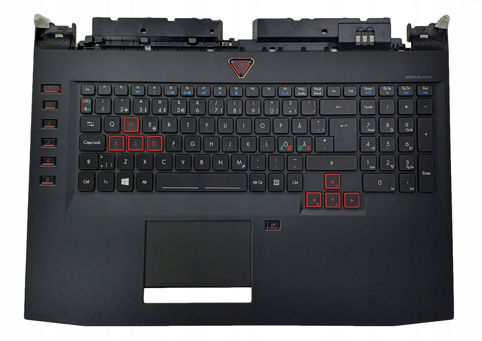 Klávesnice Pouzdro Acer Predator GX-791 GX-792 Norská