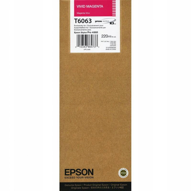 Inkoust Epson Stylus Pro 4880 červený (magenta)