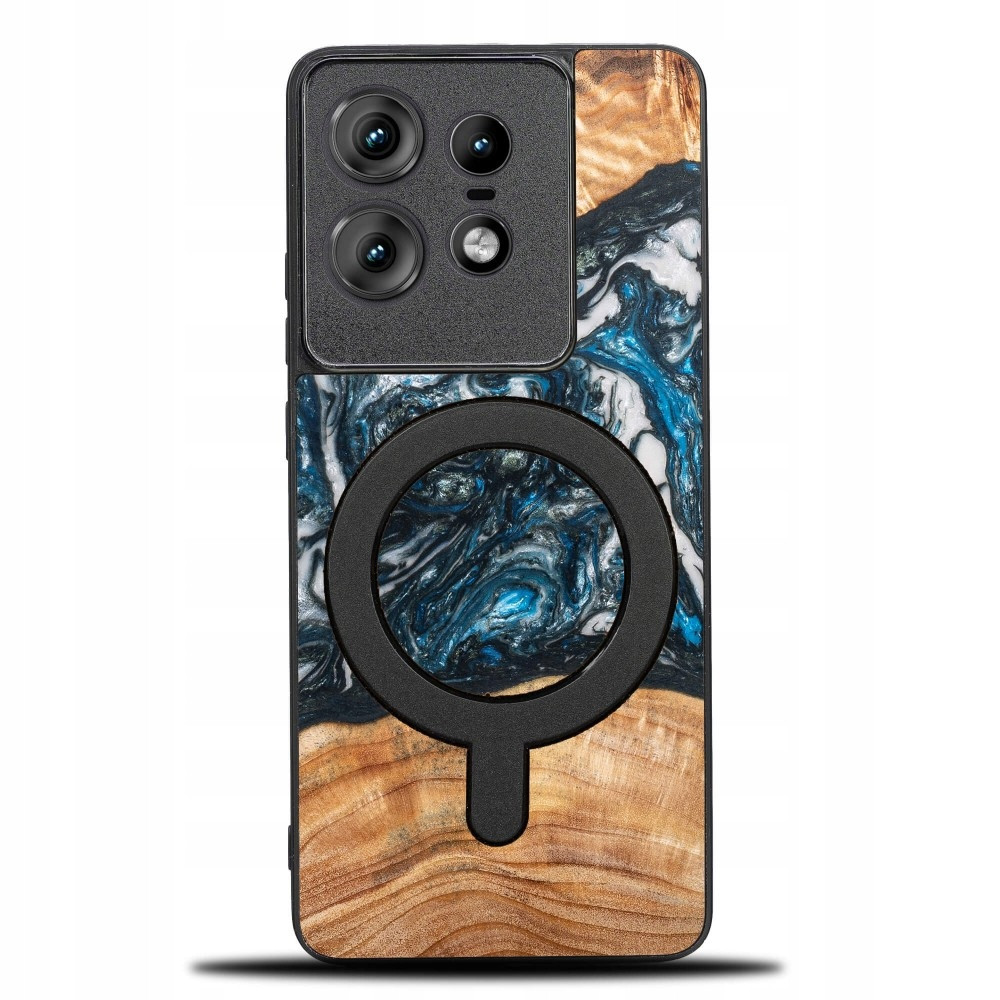 Pouzdro Bewood Unique pro Motorola Edge 50 Pro Planets Země s MagSafe