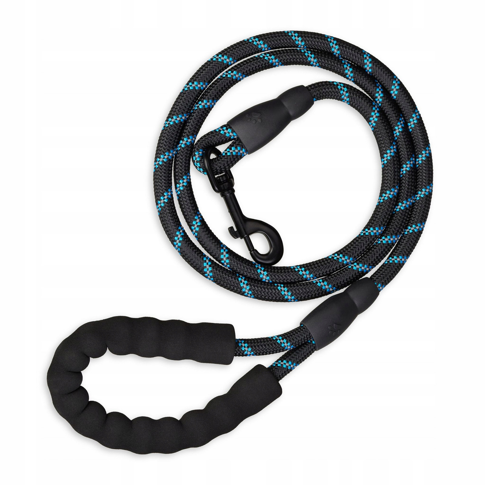 Vodítko lanko pro psa černé 150 cm