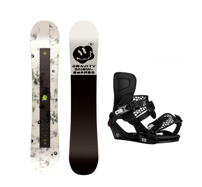 Gravity Madball 24/25 pánský snowboard + Gravity Indy black vázání