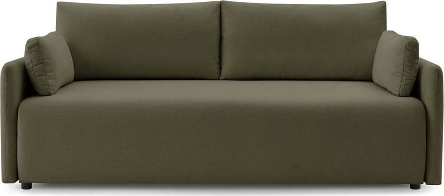 Zelená rozkládací pohovka 211 cm Marcel – Bobochic Paris