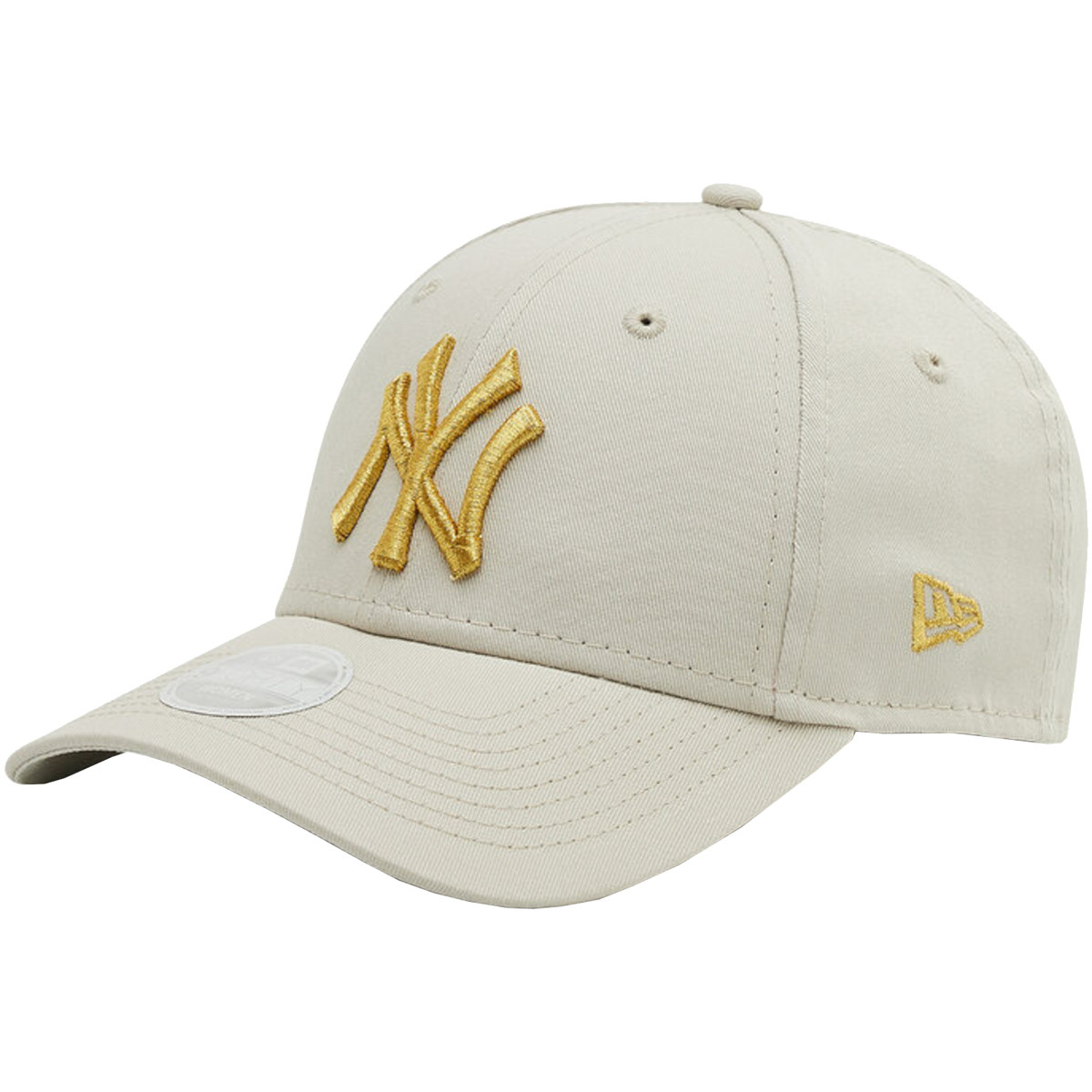 New-Era  New York Yankees Wmns Metallic Logo Cap  Béžová