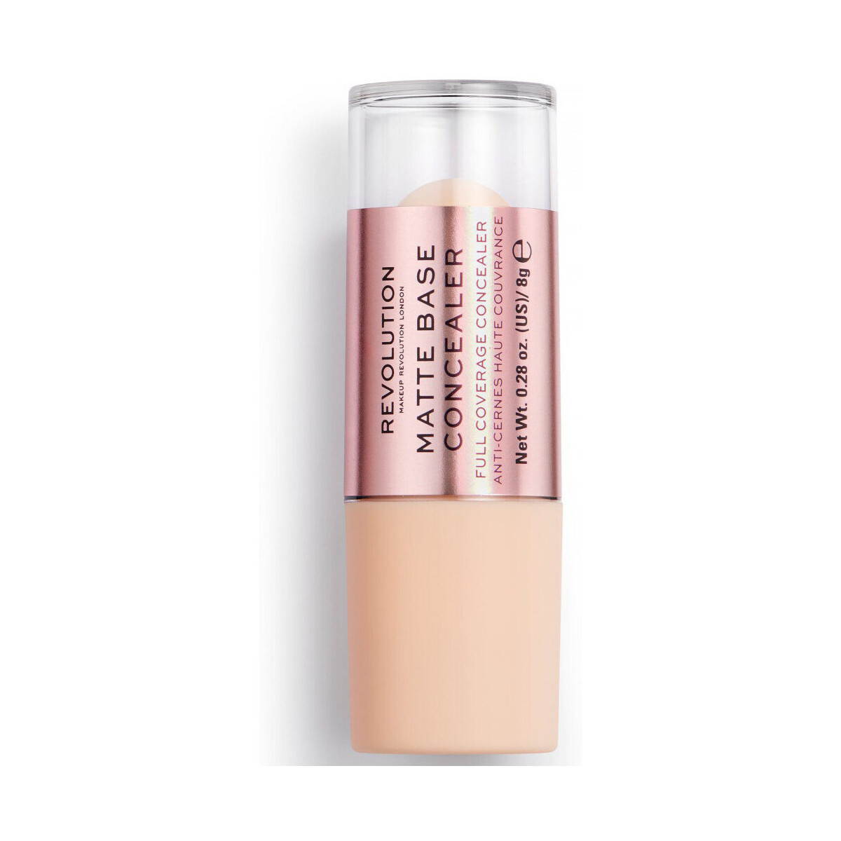 Makeup Revolution  Matte Base Concealer - C3  Béžová