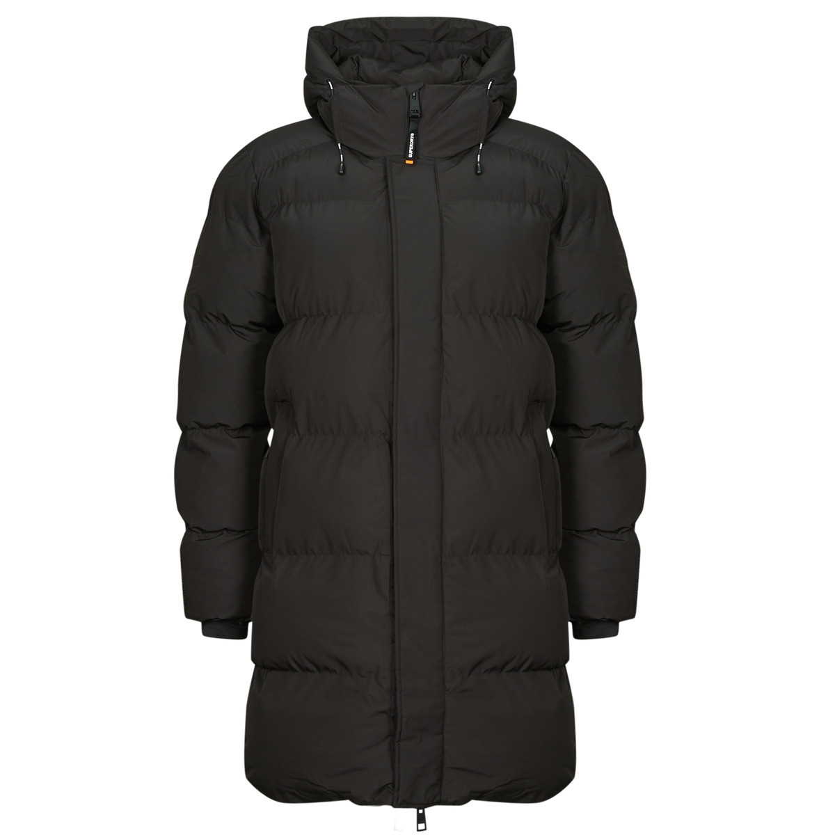 Superdry  HOODEED SPORT PUFFER  Černá