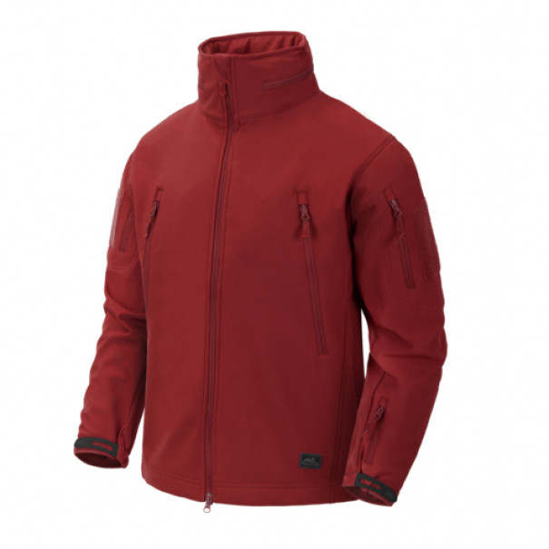Bunda Helikon Gunfighter Shark Skin Windblocker - červená, 3XL