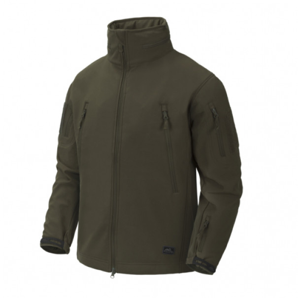 Bunda Helikon Gunfighter Shark Skin Windblocker - taiga green, 3XL