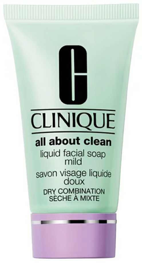 Clinique Tekuté čisticí mýdlo na obličej All About Clean (Liquid Facial Soap Mild) 30 ml