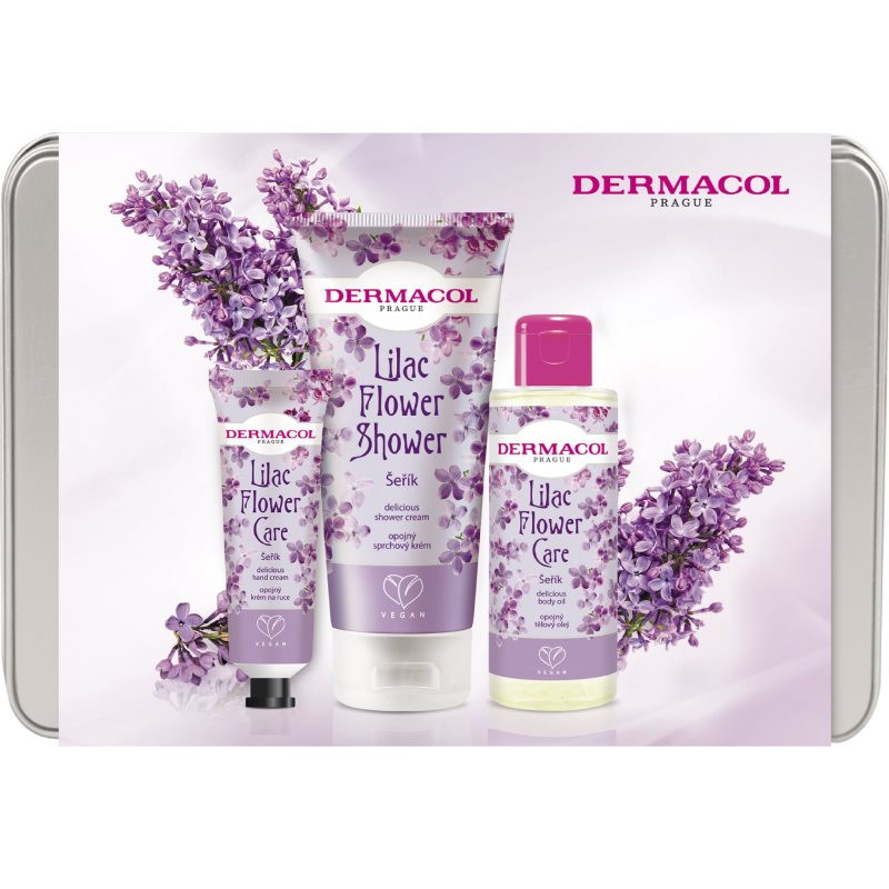 Dermacol Flower Care Lilac dárková sada (s vůní květin)