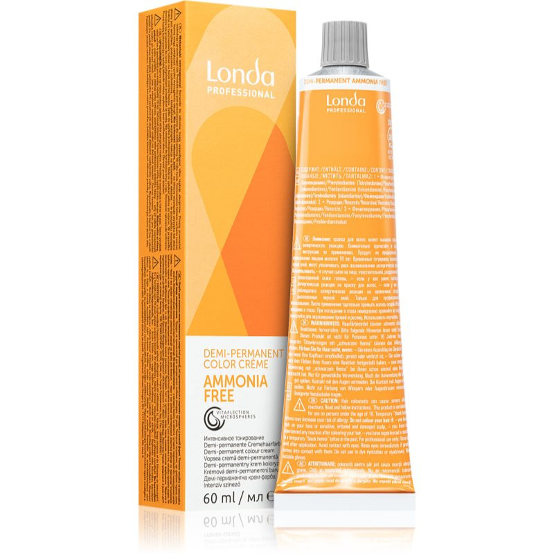 Londa Professional Demi-Permanent Color Demi-Permanent Color Creme demi-permanentní barva na vlasy bez amoniaku odstín 60 ml