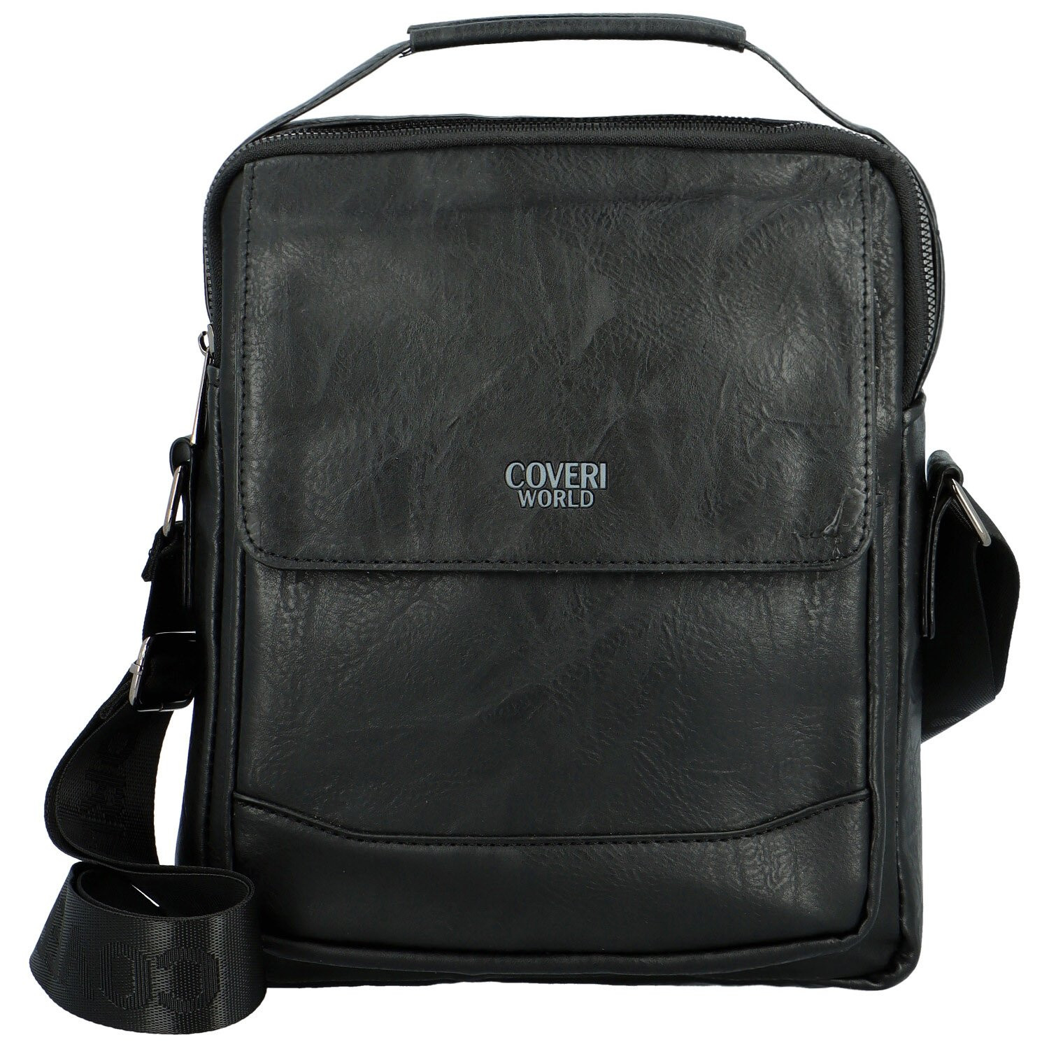 Pánská crossbody taška černá - Coveri Jauhen černá