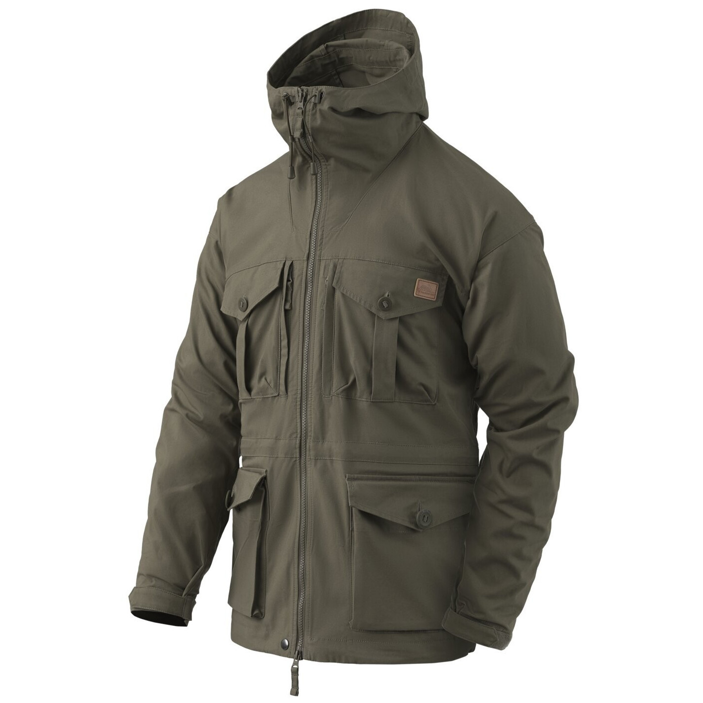 Pánská bunda Helikon-Tex Sas Smock - Duracanvas Velikost: M / Barva: zelená