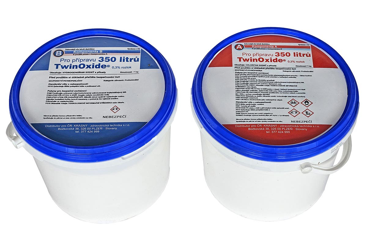 TwinOxide, USA DEZINFEKCE TWINOXIDE - 14KG (úprava vody)