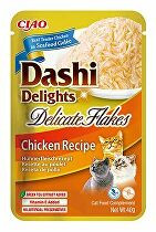 Churu Cat Dashi Delights Deli Flakes Chicken 40g 3 + 1 zdarma