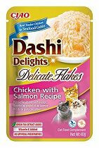 Churu Cat Dashi Delights Deli Flakes Chick&Salmon 40g 3 + 1 zdarma