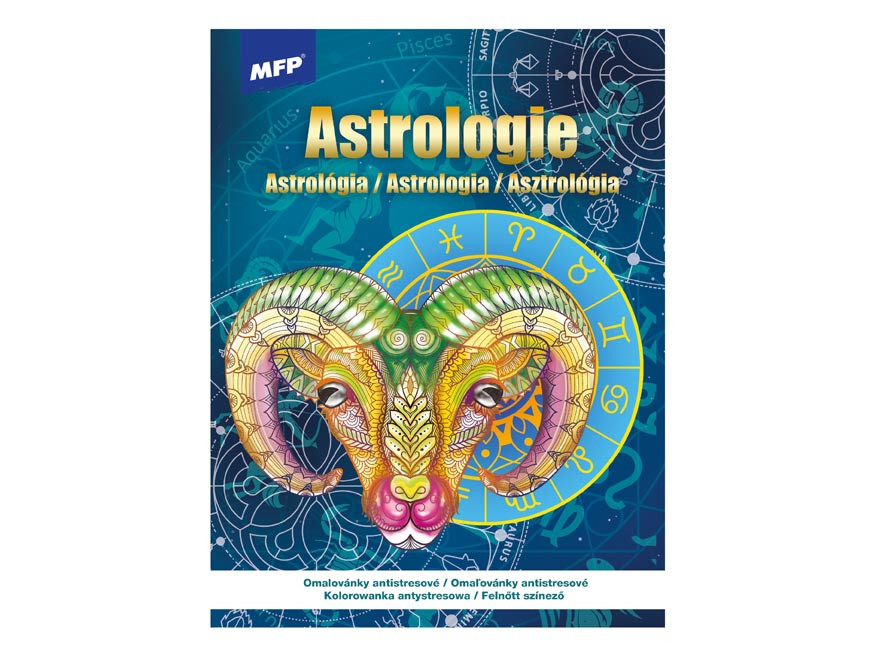 MFP 5301217 Omalovánky antistresové Astrologie 210x290mm/32s