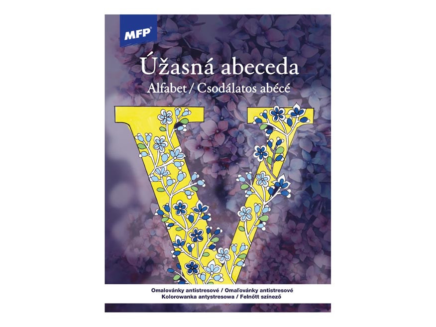 MFP 5301209 Omalovánky antistresové Úžasná abeceda 210x290mm/32s