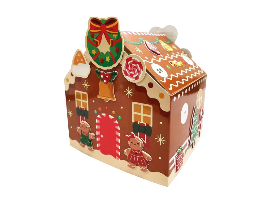 MFP 8886509 Adventní kalendář papírový - perníková chaloupka 1001H