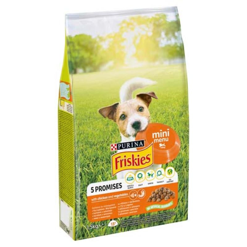 Friskies Mini Menu 1,5kg Kuře a Zelenina