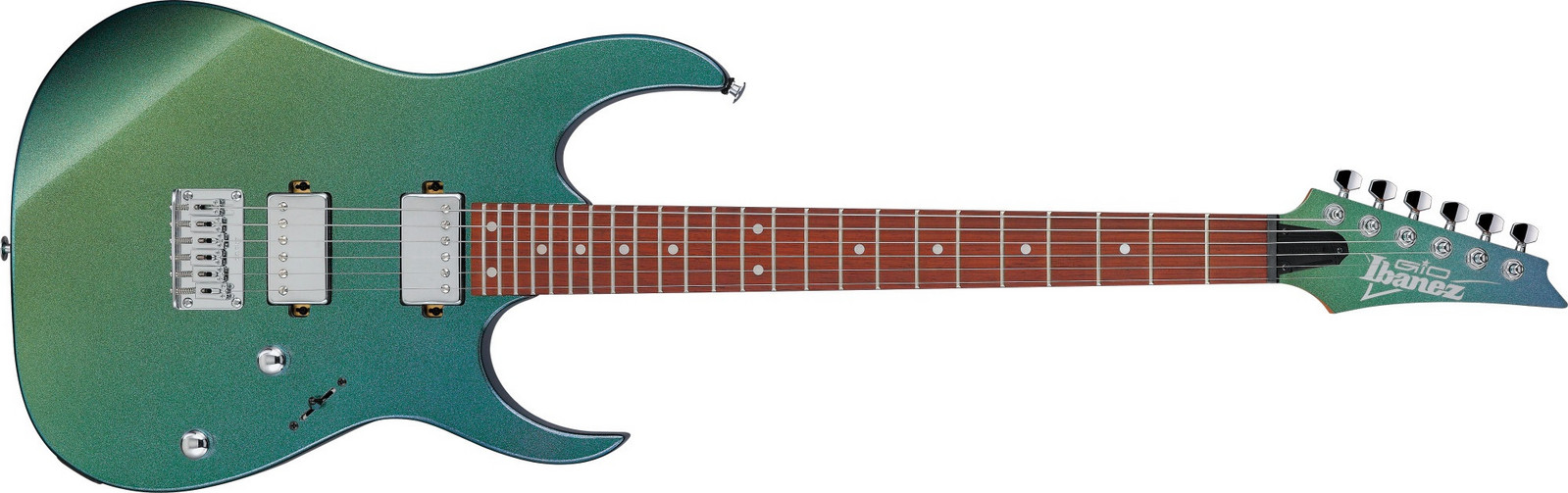 Ibanez GRG121SP Green Yellow Chameleon